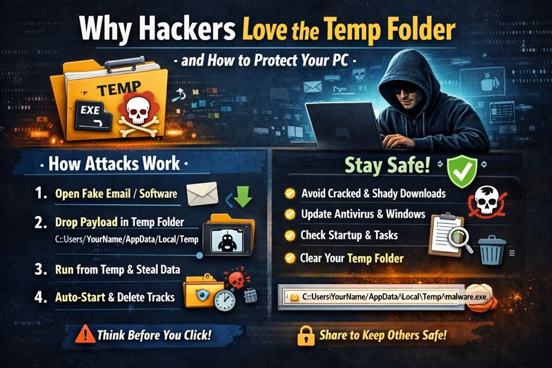 Why attackers use the temp folder and how to protect your PC